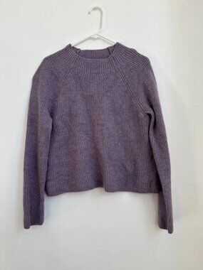 Lauren Ralph Lauren purple wool sweater XXL